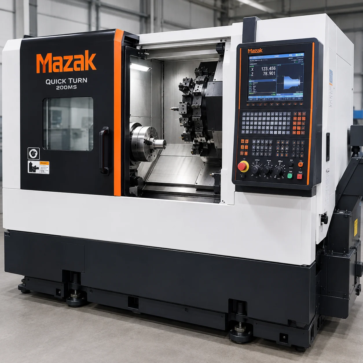 MAZAK の CNC旋盤